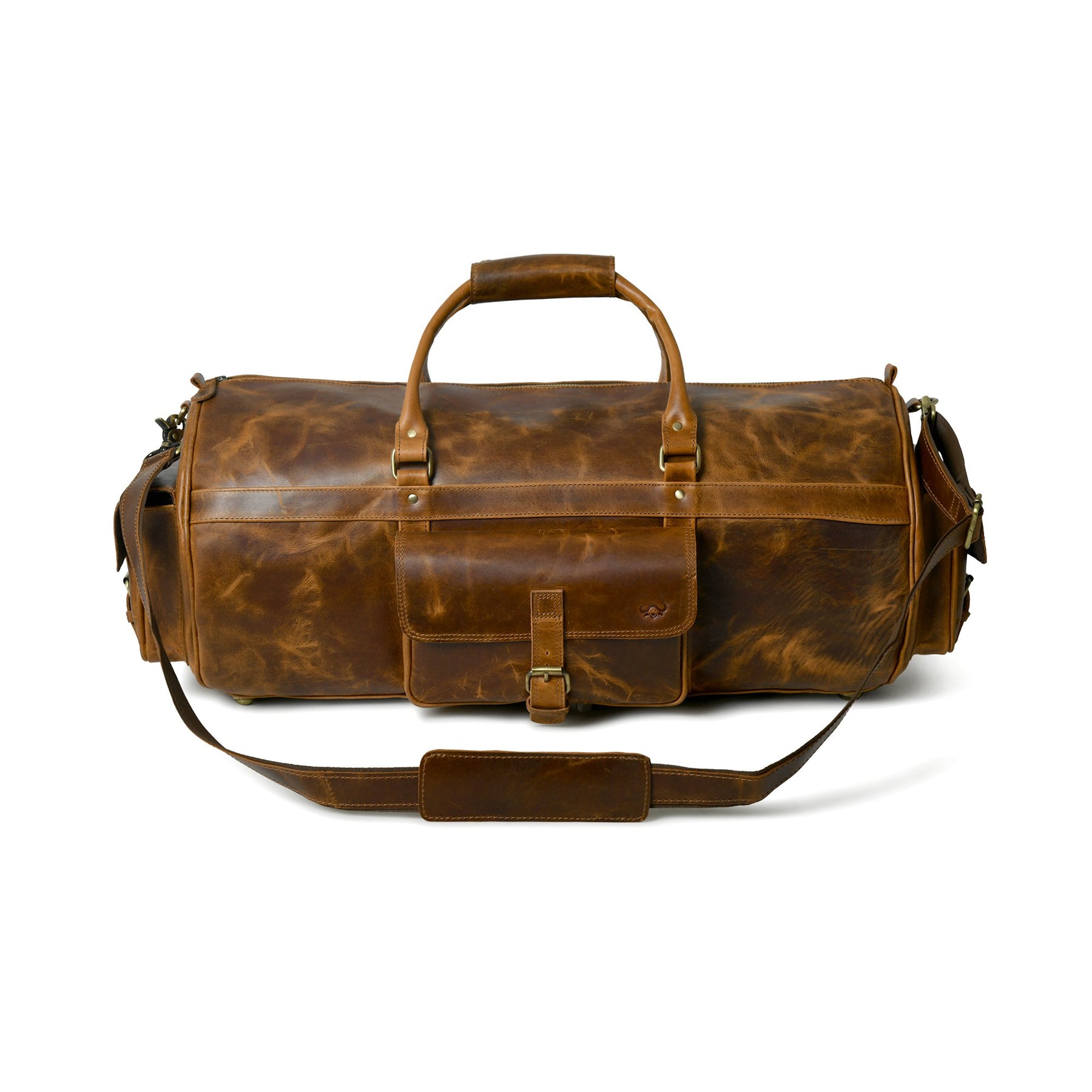 Cowhide Saltillo Duffle