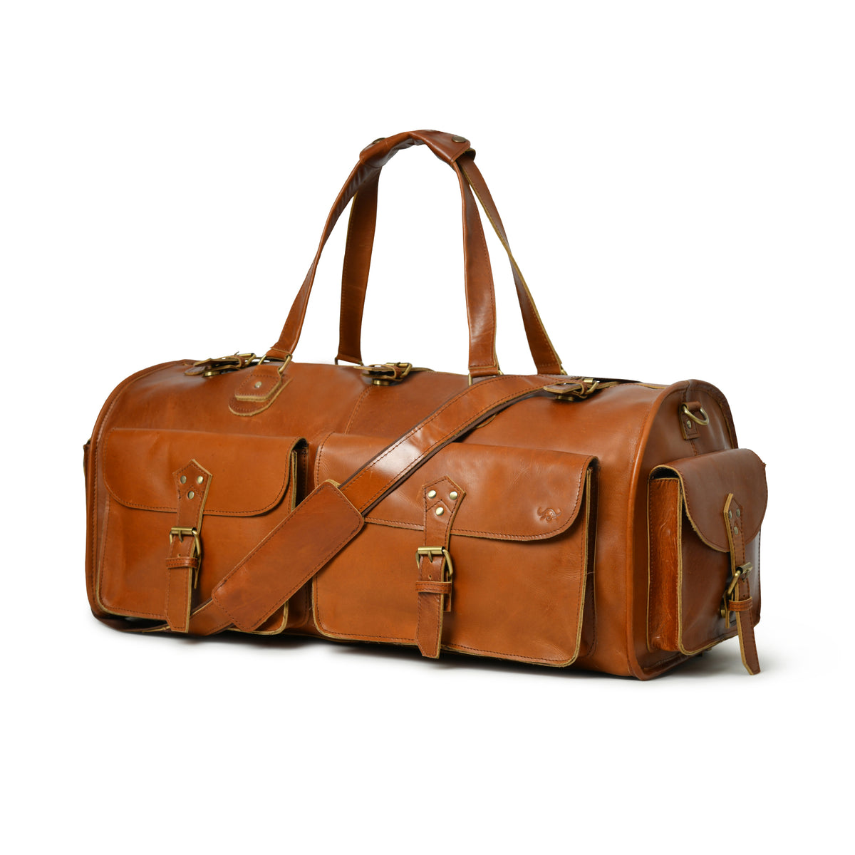Buy Cool Buffalo Leather Travel Duffle Bag Online in USA at Lowest ...