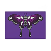Load image into Gallery viewer, asexual pride butterfly 2  x 3&quot; magnet
