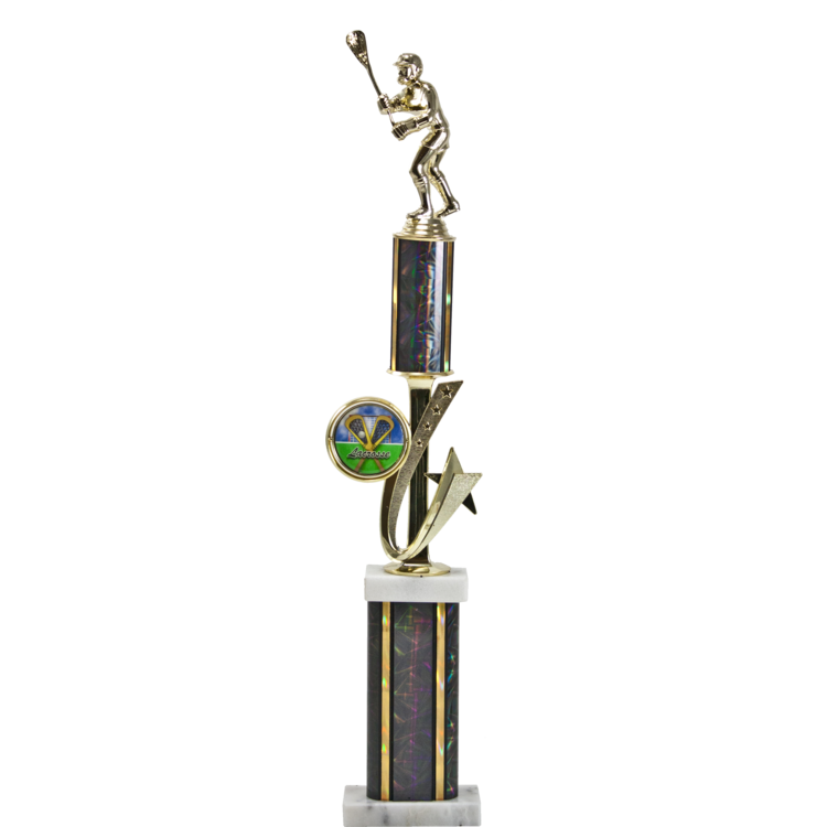 57203GS Star Blast Resin Baseball Trophy