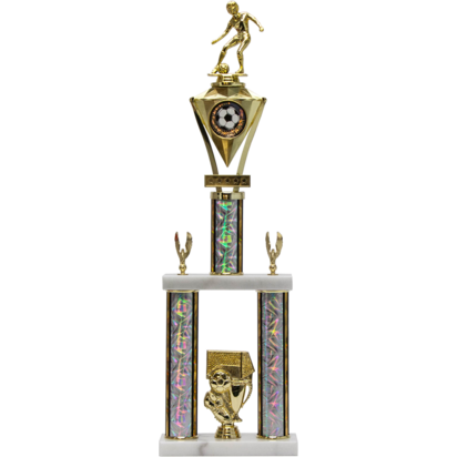 57203GS Star Blast Resin Baseball Trophy