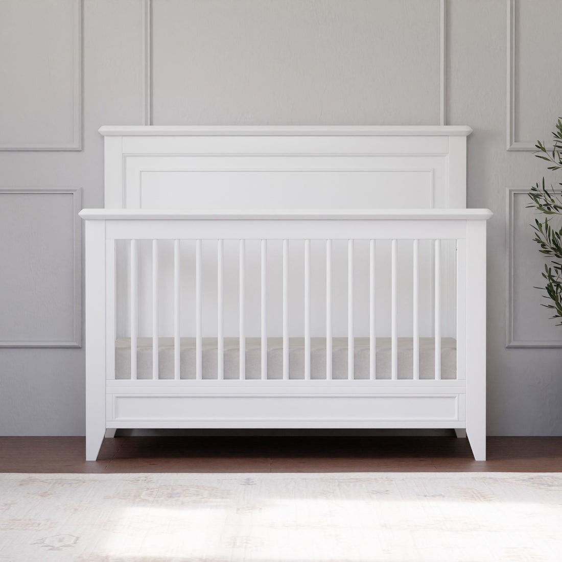 Monogram by Namesake Beckett Rustic 4-in-1 Convertible Crib