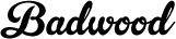Badwood logo
