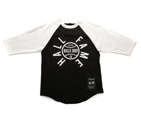 Hall of Fame | G Raglan Tee - Black