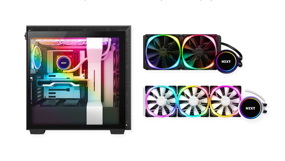 The Best All In One Liquid Coolers The Lineup Of Nzxt Kraken Upscaled