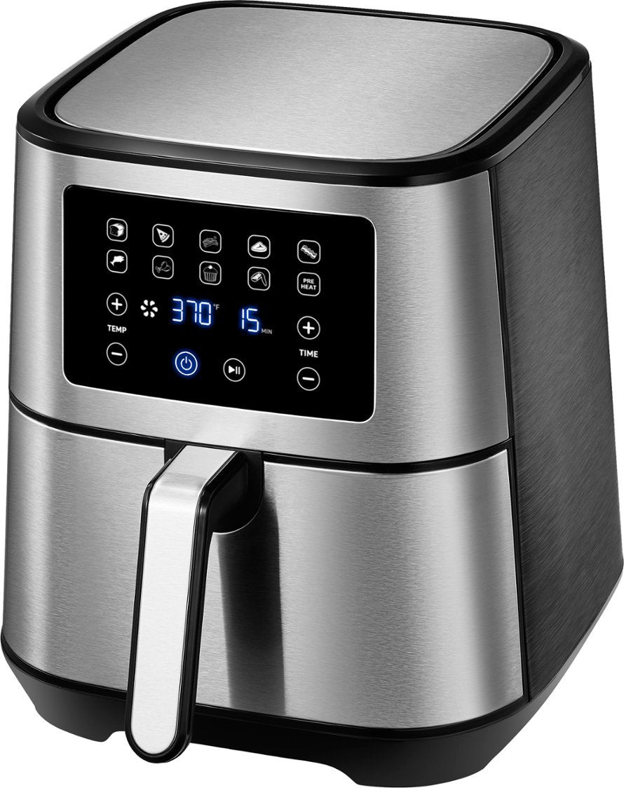 Insignia- 5 Qt. Digital Air Fryer - Stainless Steel - NEW 600603283062