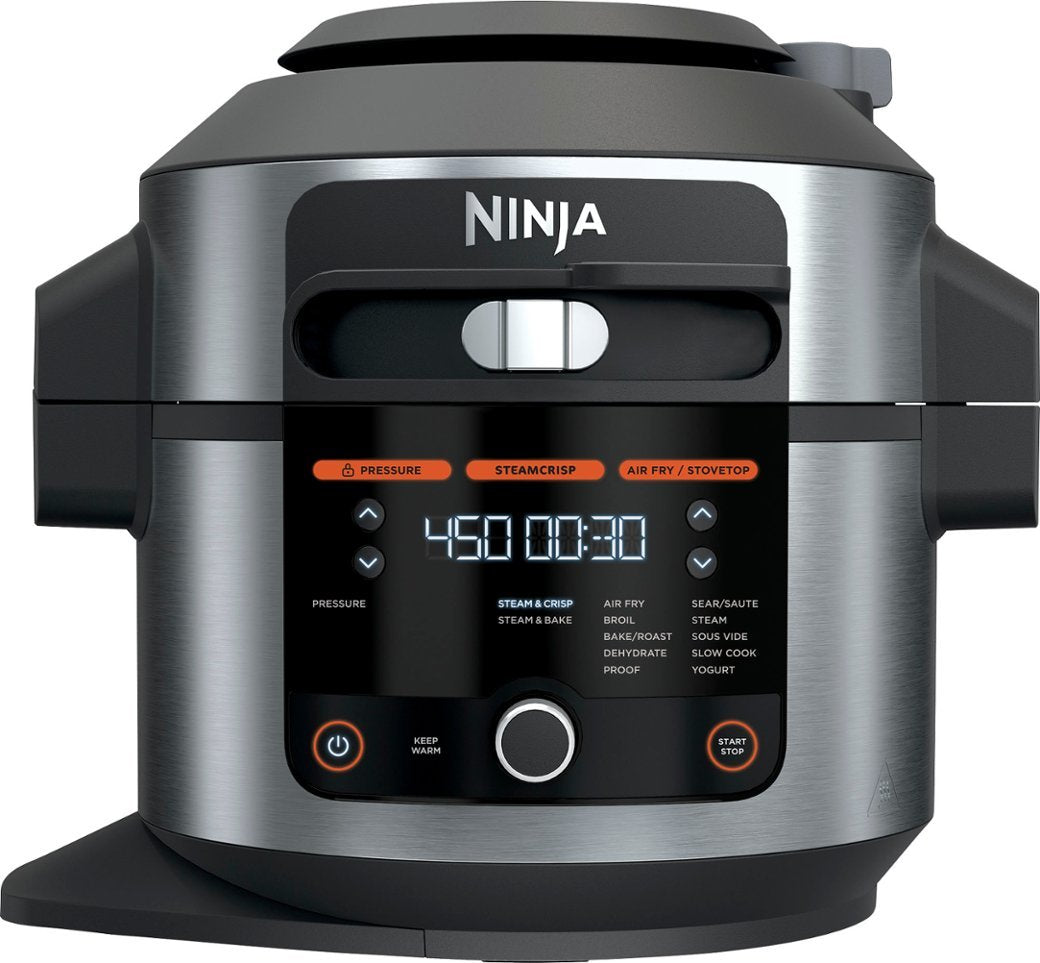 NINJA OL601 Foodi XL 8 Qt. Pressure Cooker Steam Fryer Instructions