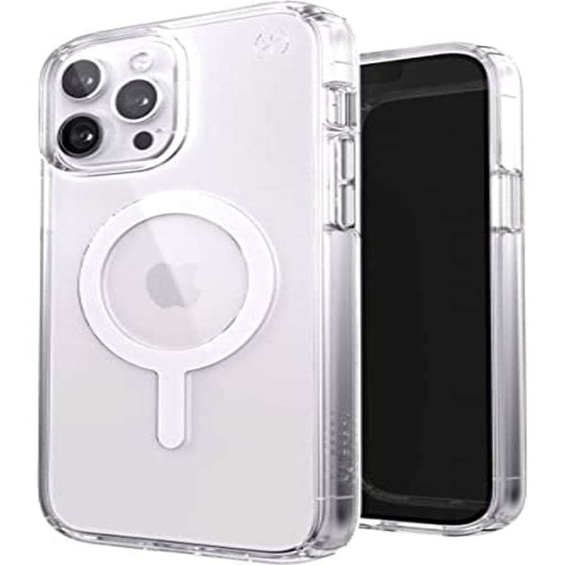 Speck Presidio Perfect-Clear with MagSafe Hard Shell Case for iPhone 13 Pro  Max & iPhone 12 Pro Max Clear 141750-5085 - Best Buy