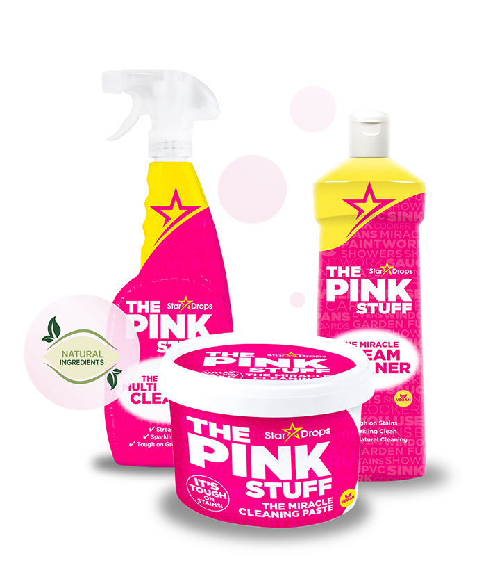 The Pink Stuff - The Miracle Cleaning Paste, Multi-Purpose Spray, And  Bathroom Foam 3-Pack - Miscellaneous, Facebook Marketplace