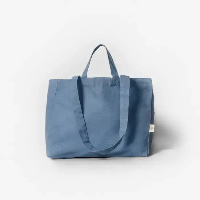 OMOM Organic cloth bag ORIGINAL - Blue.webp__PID:362310b8-9cbc-4a73-b0b4-1e65ea687b19