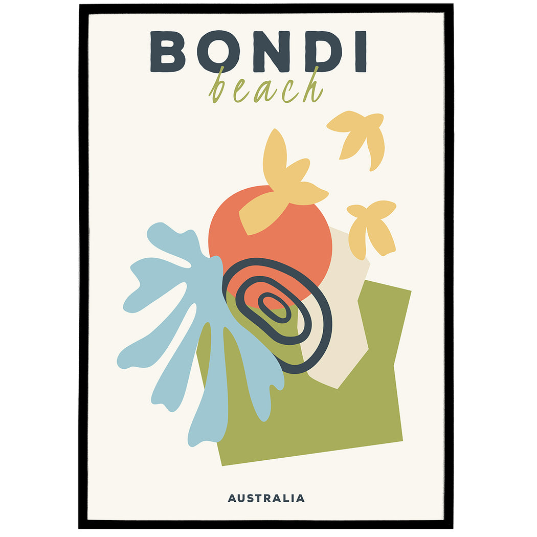 Bondi Beach Australia Poster — HypeSheriff Europe