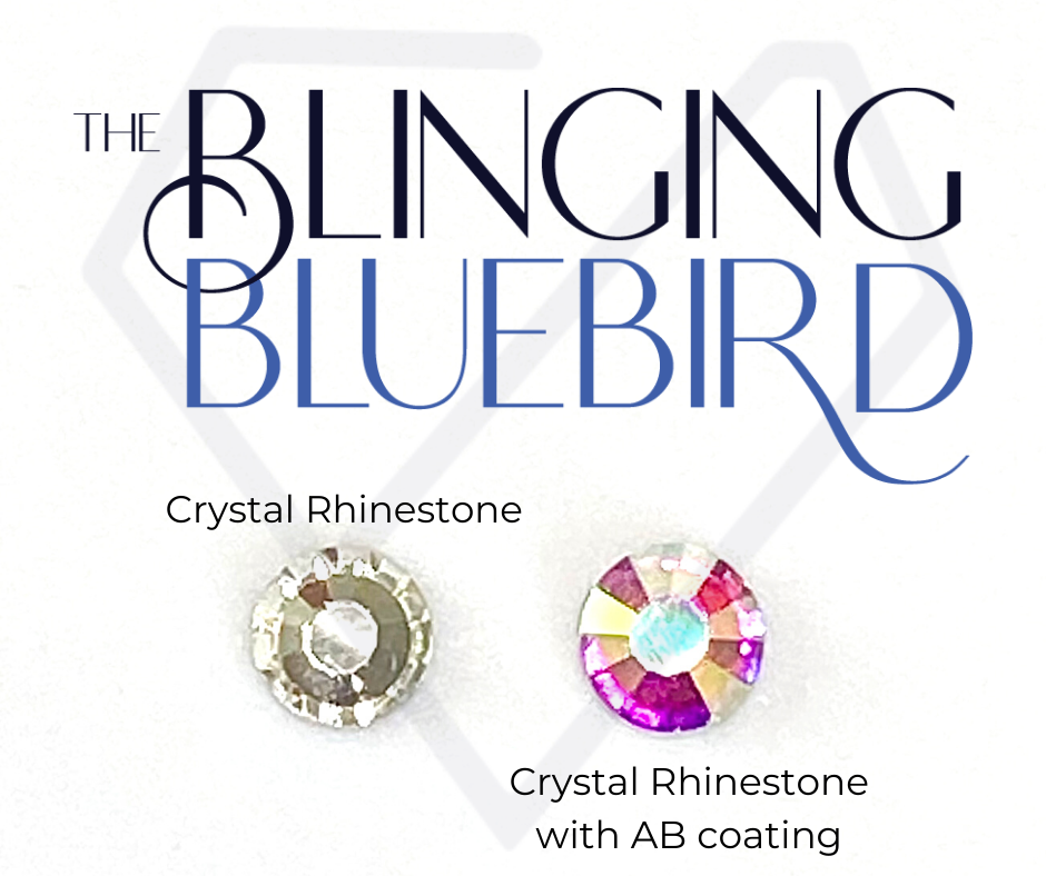 Flatback Rhinestones – The Blinging Bluebird