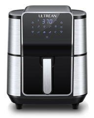 Ultrean 5.8 Quart Air Fryer, Oilless Oven Cooker with 10 Presets, Nonstick  Basket, 1700W 