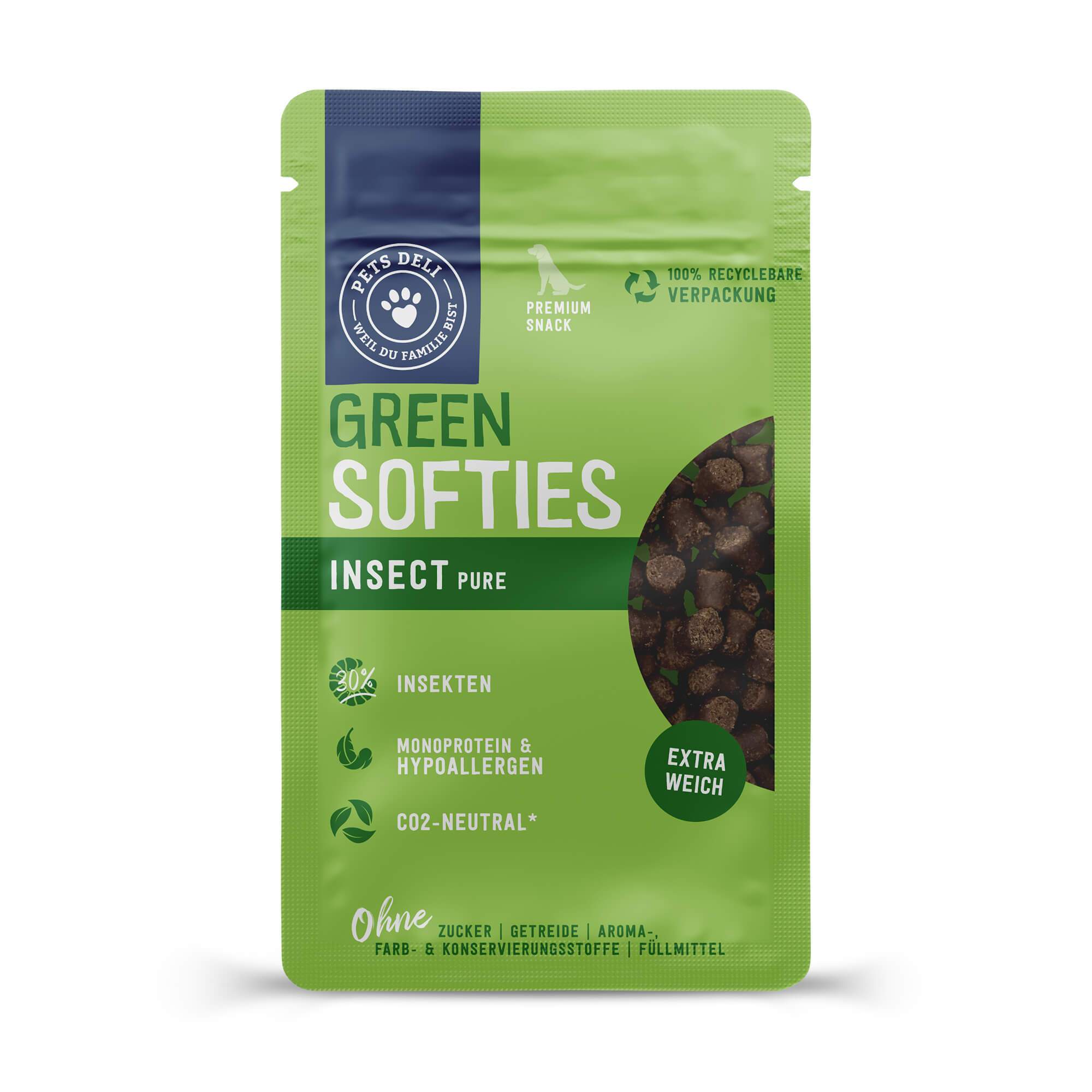 Snack Green Mini per cani: puro insetto