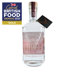 Renowned food expert David Moore has awarded Chatsworth Rose Pink Gin by Peak Artisan Drinks a Gold Badge at this year’s Great British Food Awards