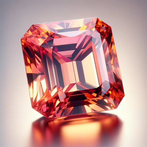 Imperial Topaz Red Gemstone