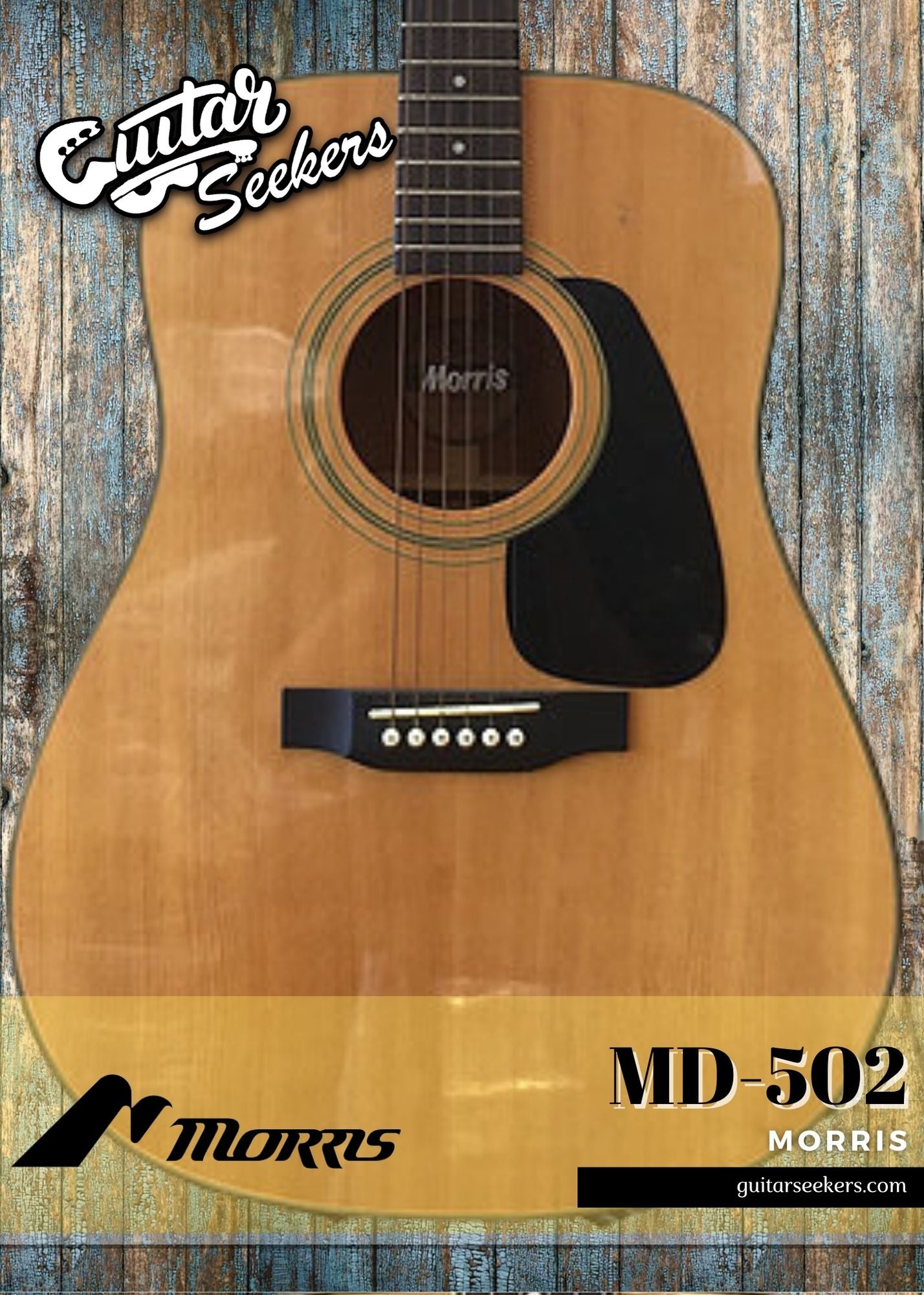 楽器・機材morris md-502 アコースティックギター - ギター