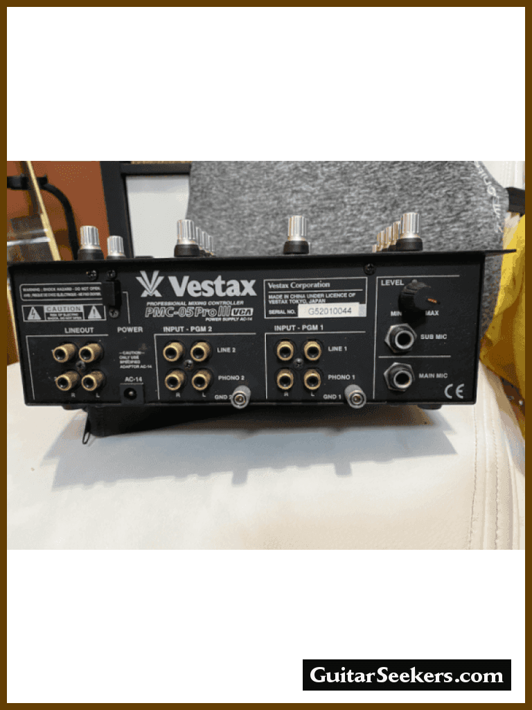 【美品】VESTAX DJミキサー PMC-05PROSL VCA