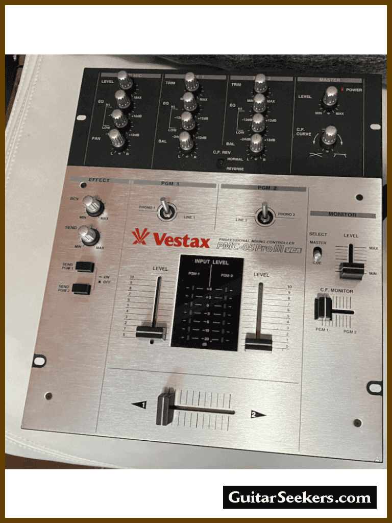 サイン付Vestax PMC05TRIX VERSION DJミキサーパイオニア