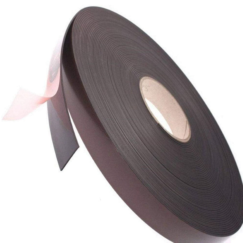 Magnetic Tape - Self Adhesive 25mm x 0.8mm x 30m roll