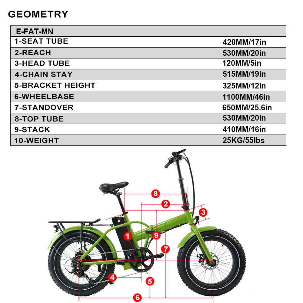 FAT MN SIZING CHART