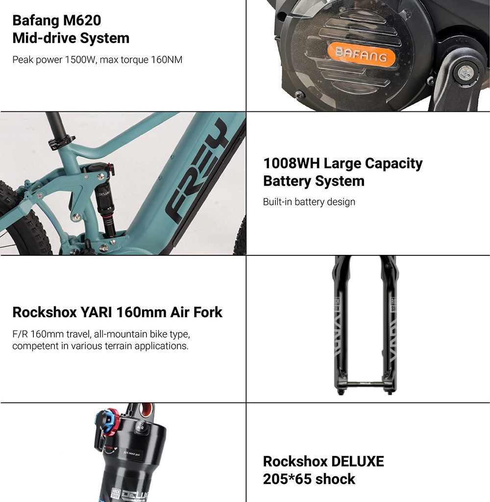 Frey AM 1000 VR Electric Mountain Bike