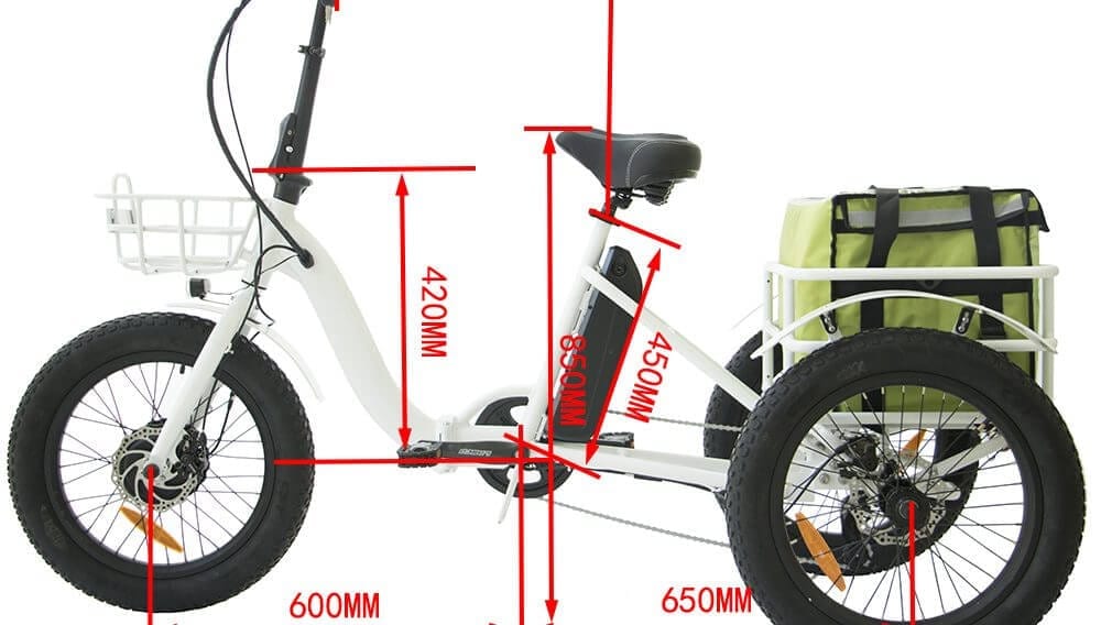 Electric Trike Sizing Chart