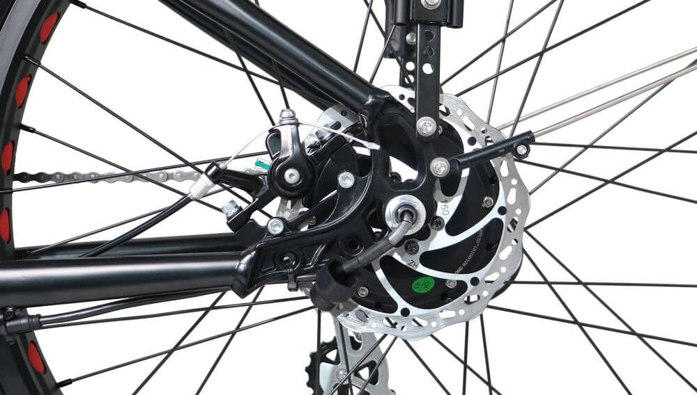 FAT Tire AWD eBike Brakes