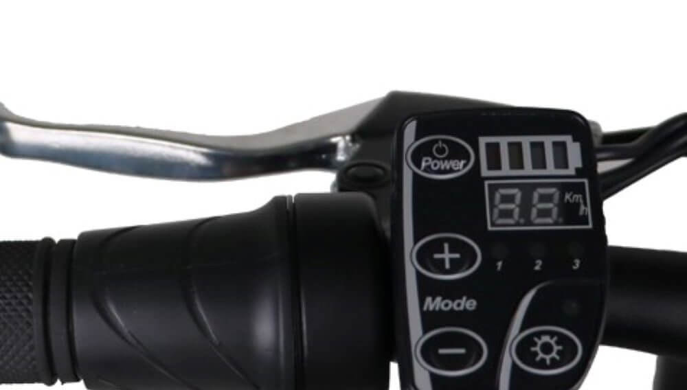 FAT Tire AWD eBike Throttle and Controller