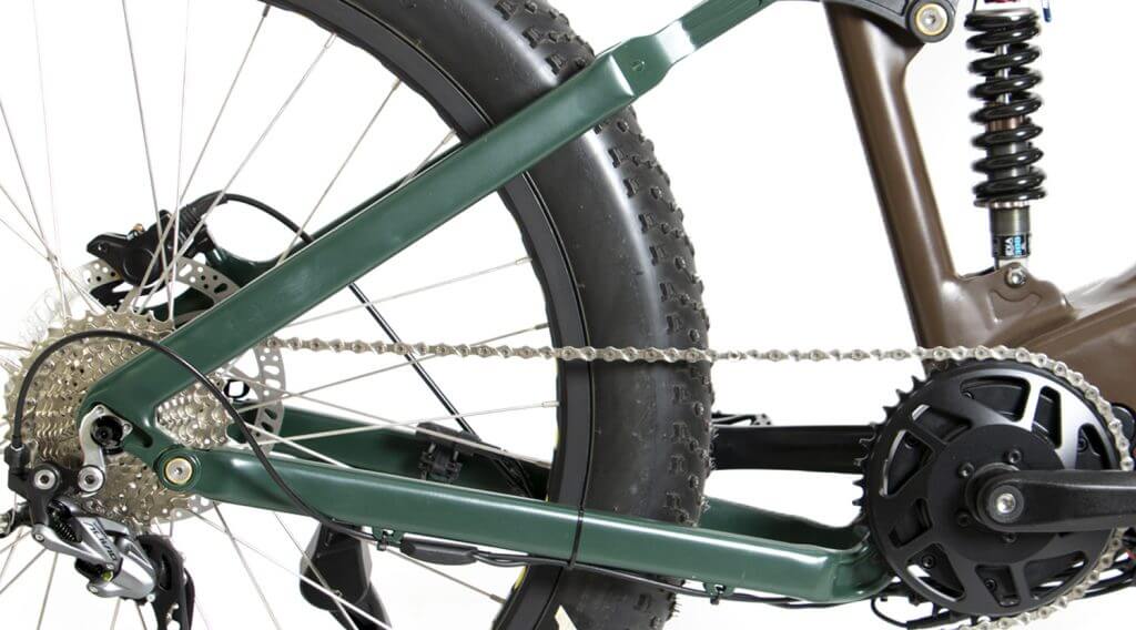 FAT Tire HS 1KW MTB eBike Suspension