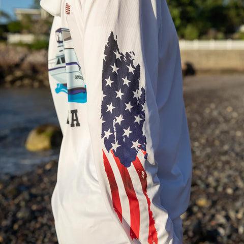 american flag long sleeve shirt