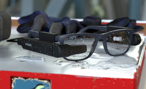 Vuzix M400 smart glasses in rugged environment