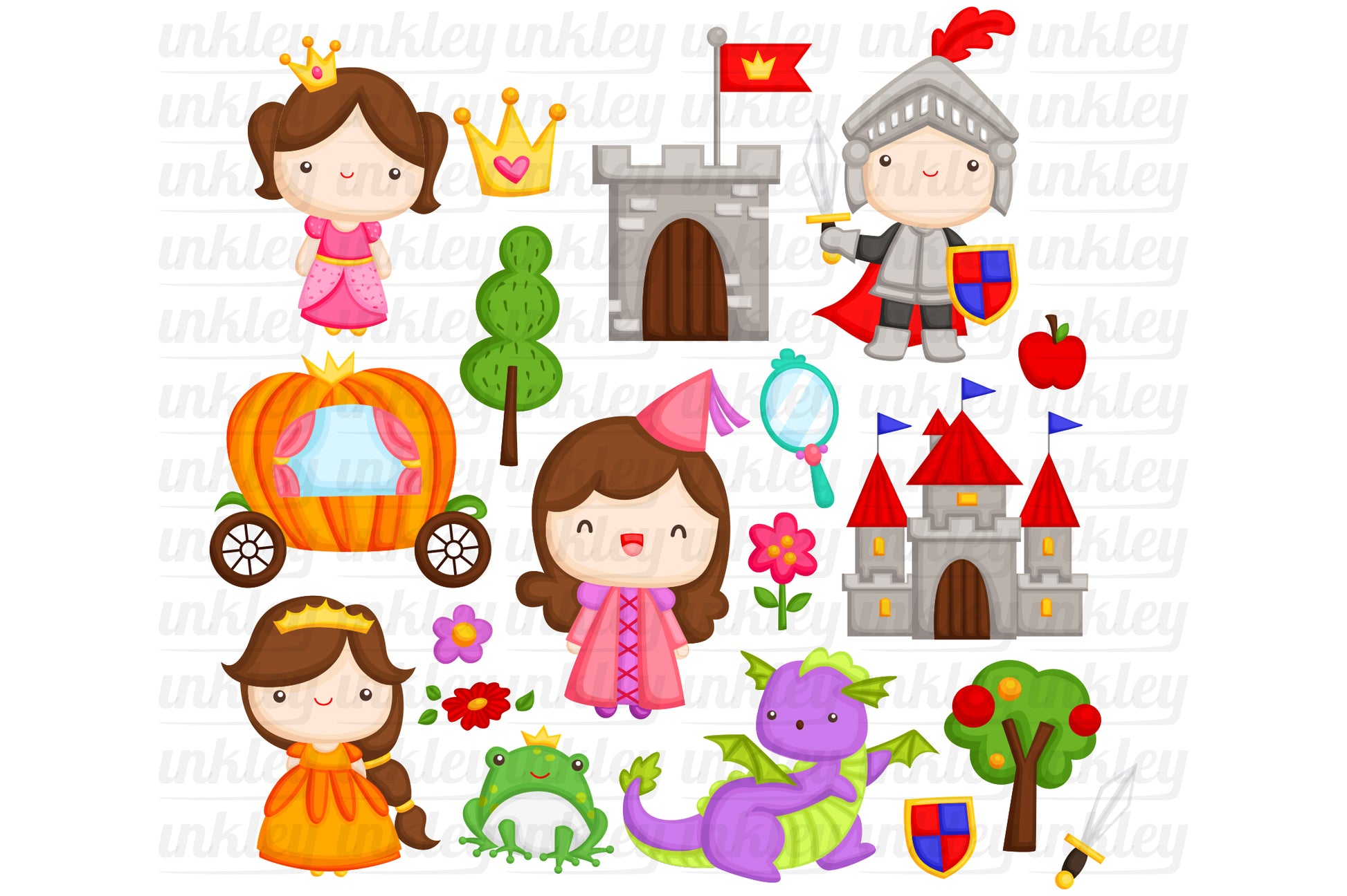 princess knight clipart