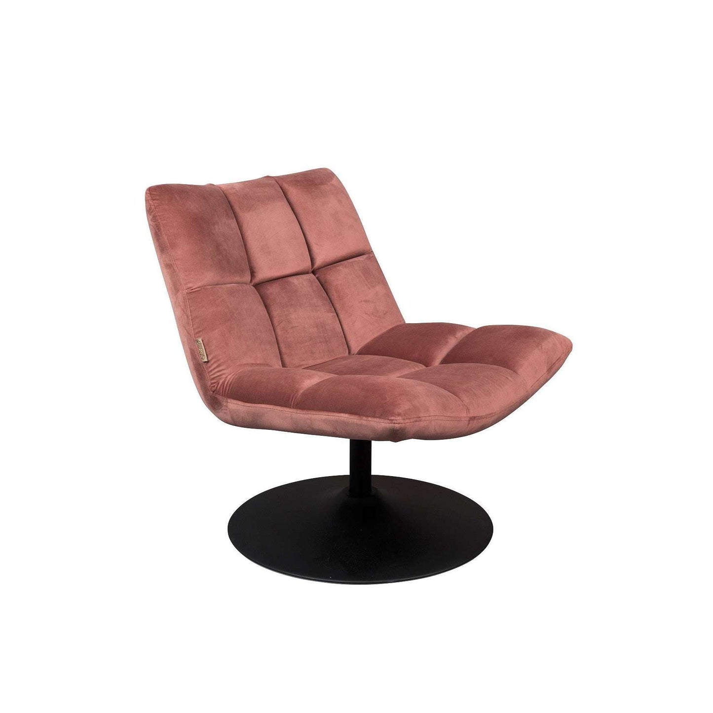 Staat medeklinker Vervelend Dutchbone fauteuil bar velvet oud roze 81 x 66 x 78 cm – Selinni