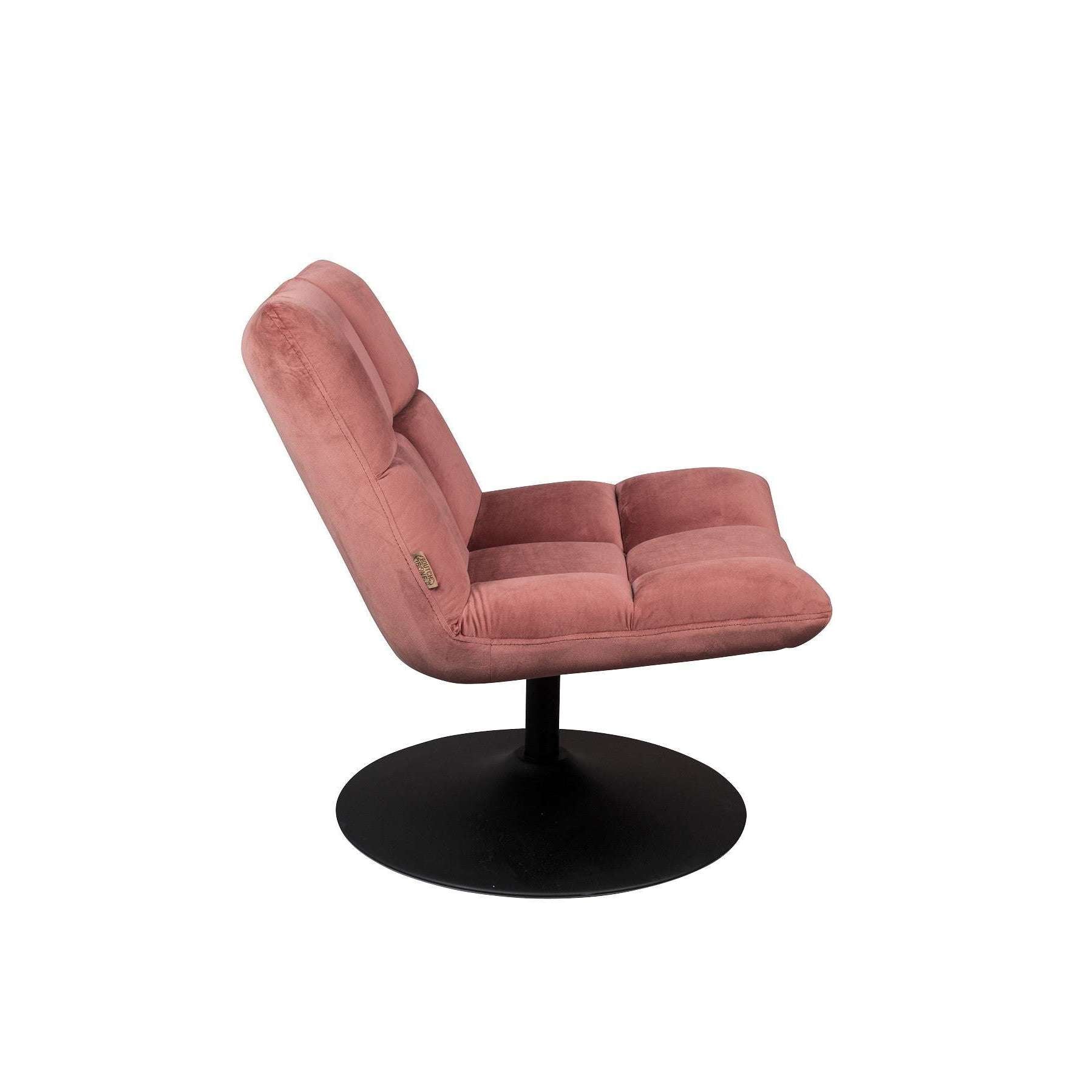 Staat medeklinker Vervelend Dutchbone fauteuil bar velvet oud roze 81 x 66 x 78 cm – Selinni