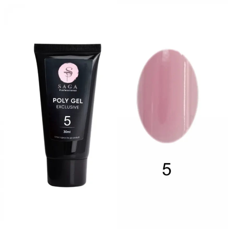 Poly-gel Saga No. 5, 30 ml (pink) – nbmsupply