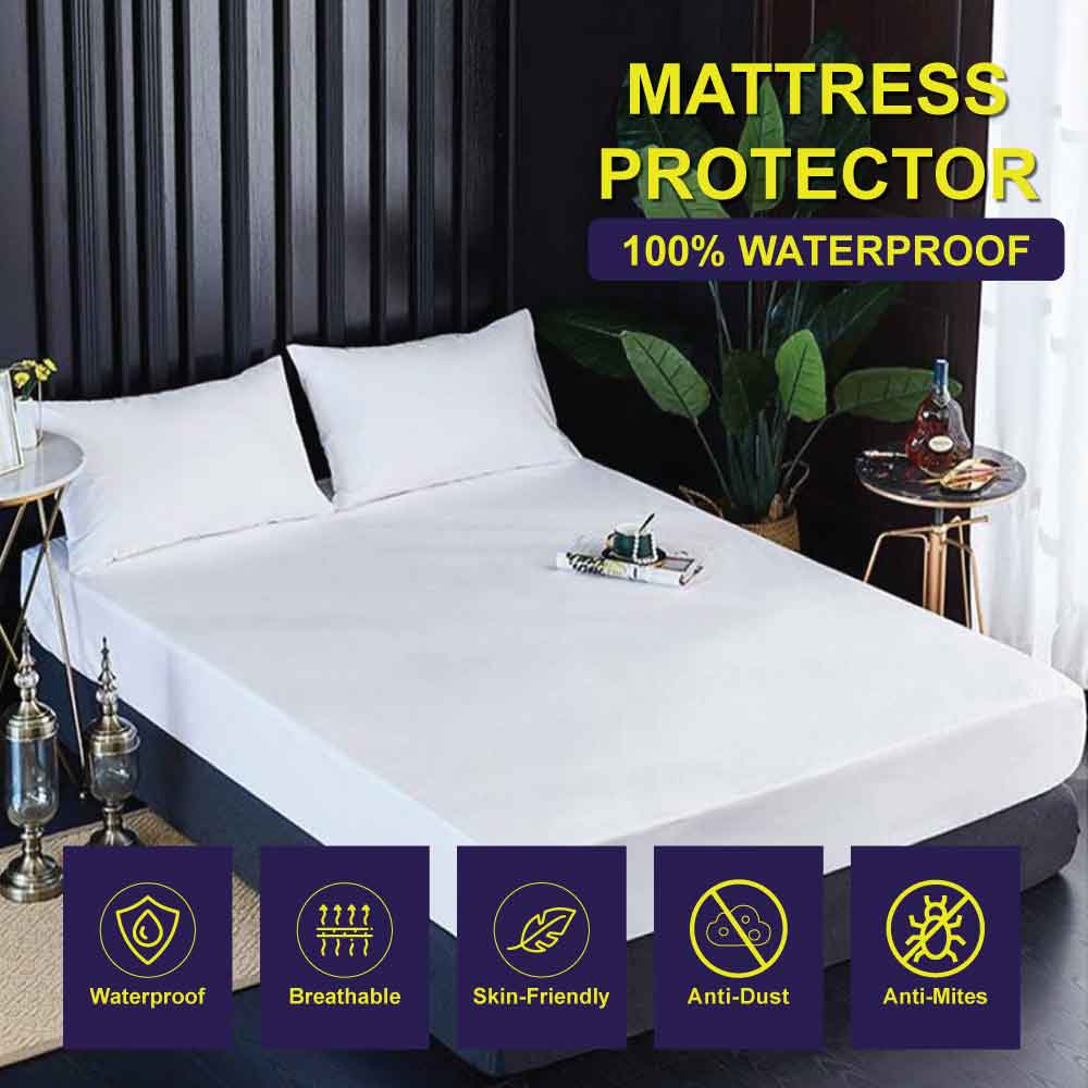 waterproof double bed cover