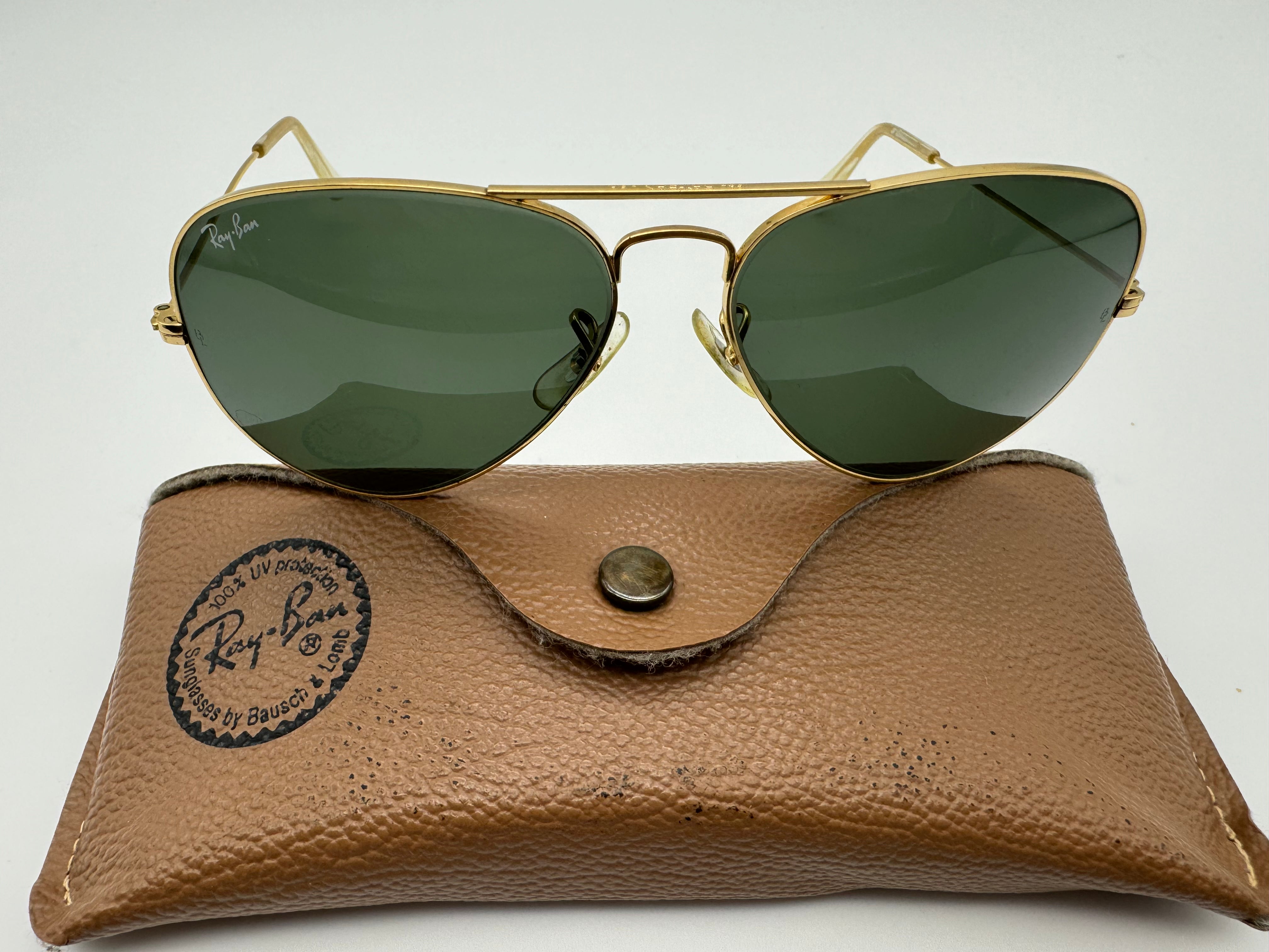 Vintage B&L Ray Ban Aviator 64mm extra large super rare – Shade