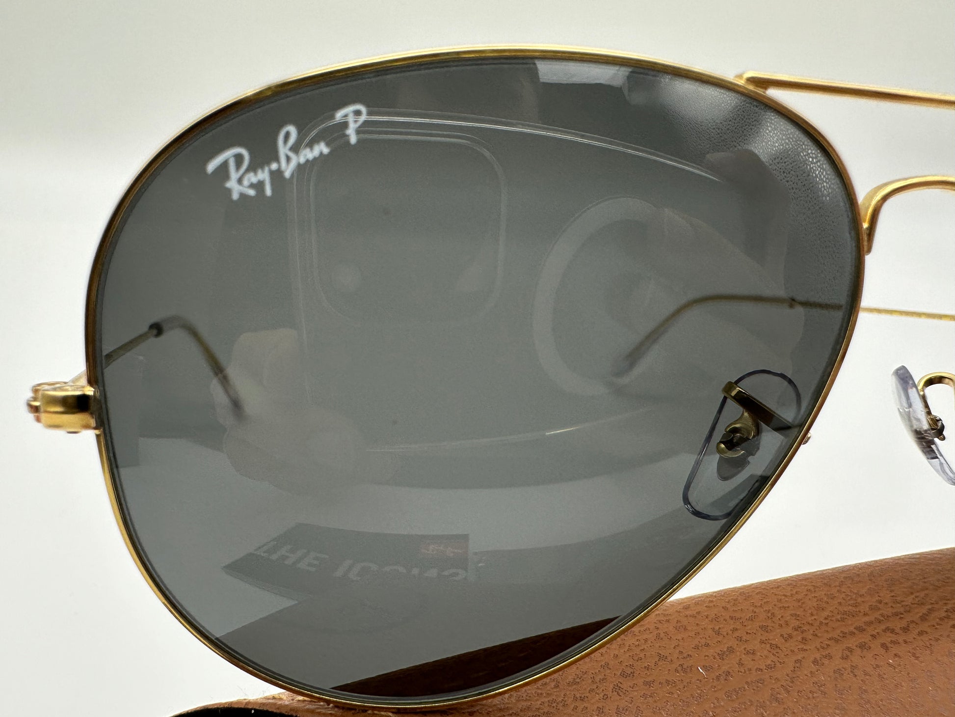 Ray Ban RB3025 Aviator 62mm Large Metal Legend Gold Black Polarized le –  Shade Review Store