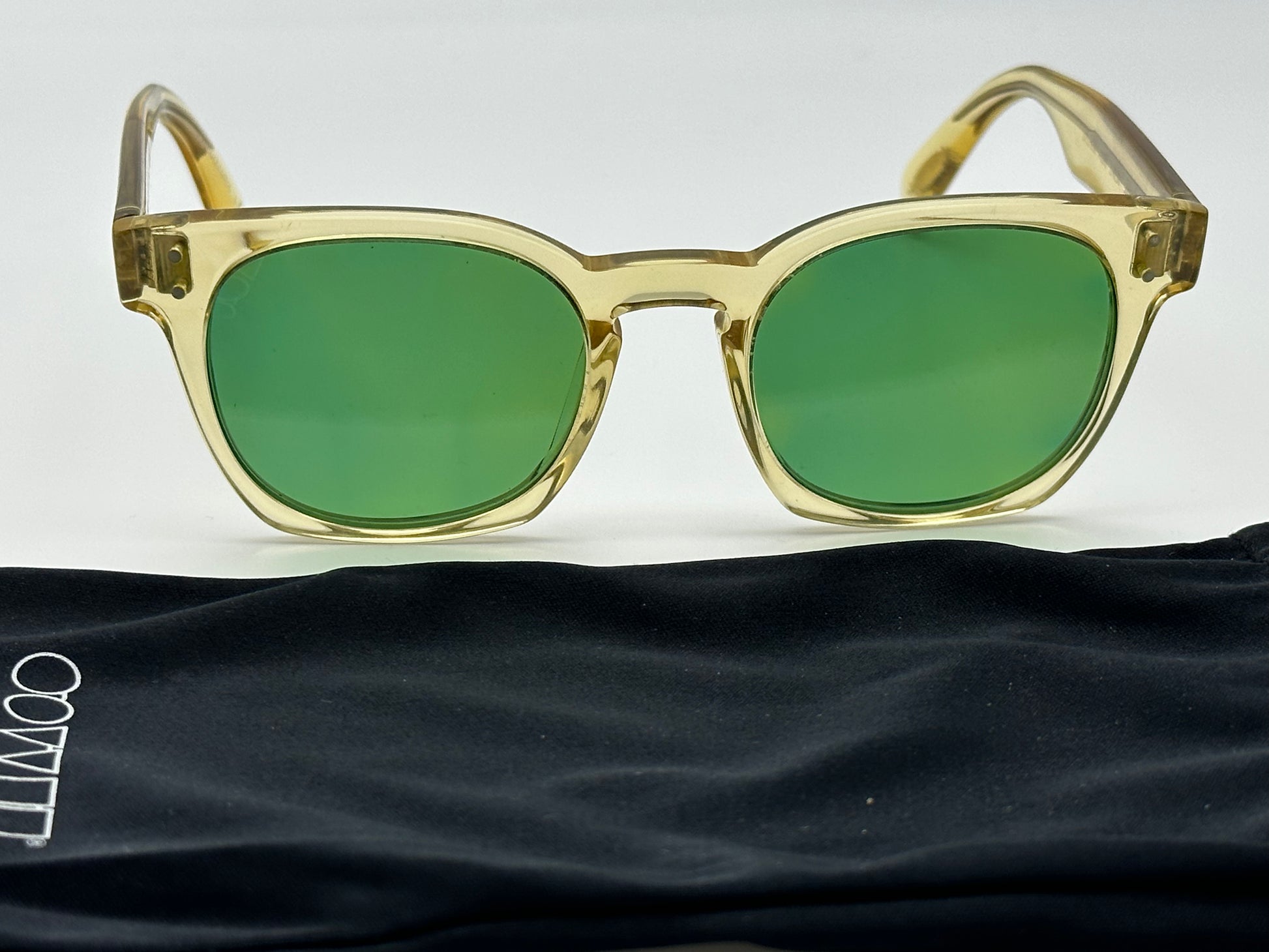 Oliver Peoples Byredo Sunglasses Clear / Green Photochromic OV5310SU 1 –  Shade Review Store
