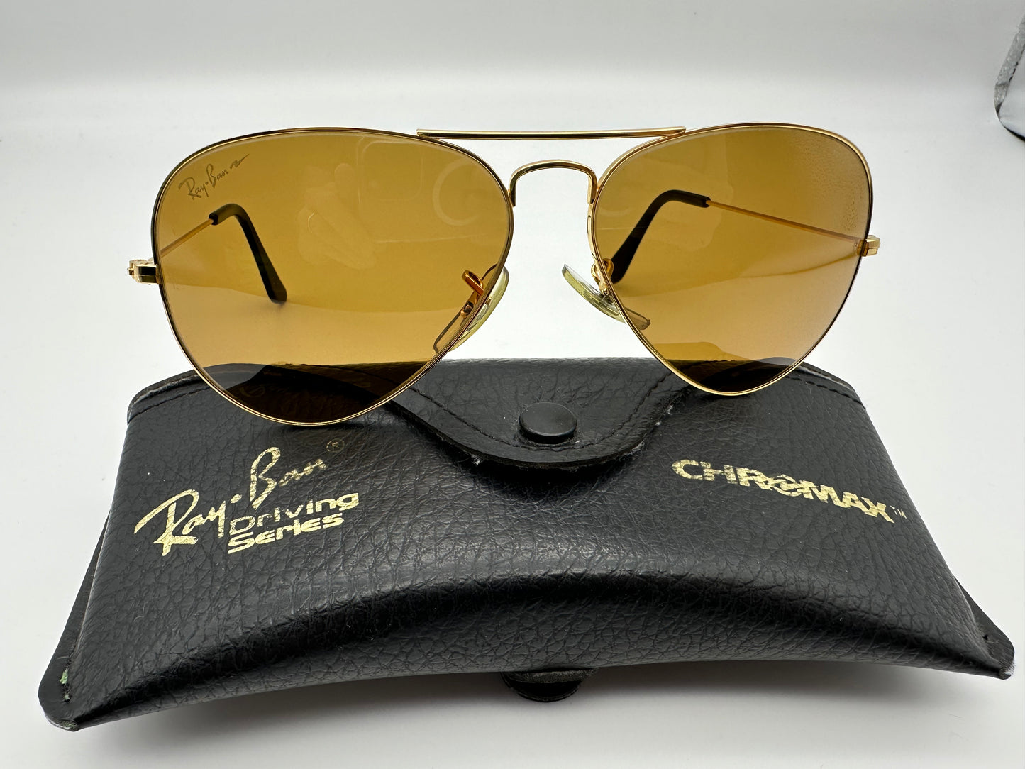 RAY BAN B&L W1661 NTAS 58MM CHROMAX DRIVING SERIES LENS AVIATOR VINTAG –  Shade Review Store