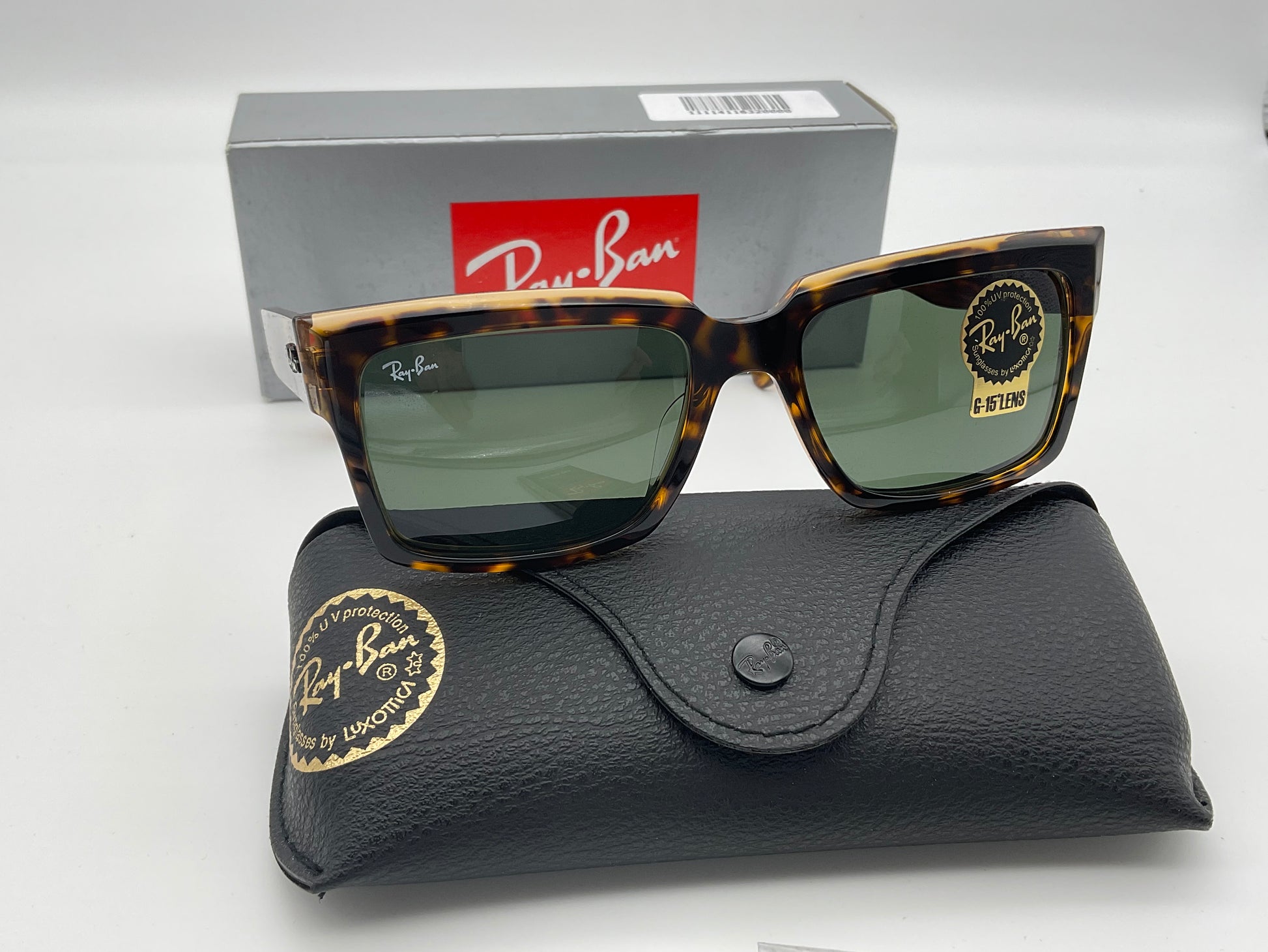 Ray-Ban Inverness RB 2119 55mm Stripped Havana/Green 954/31 – Shade Review  Store