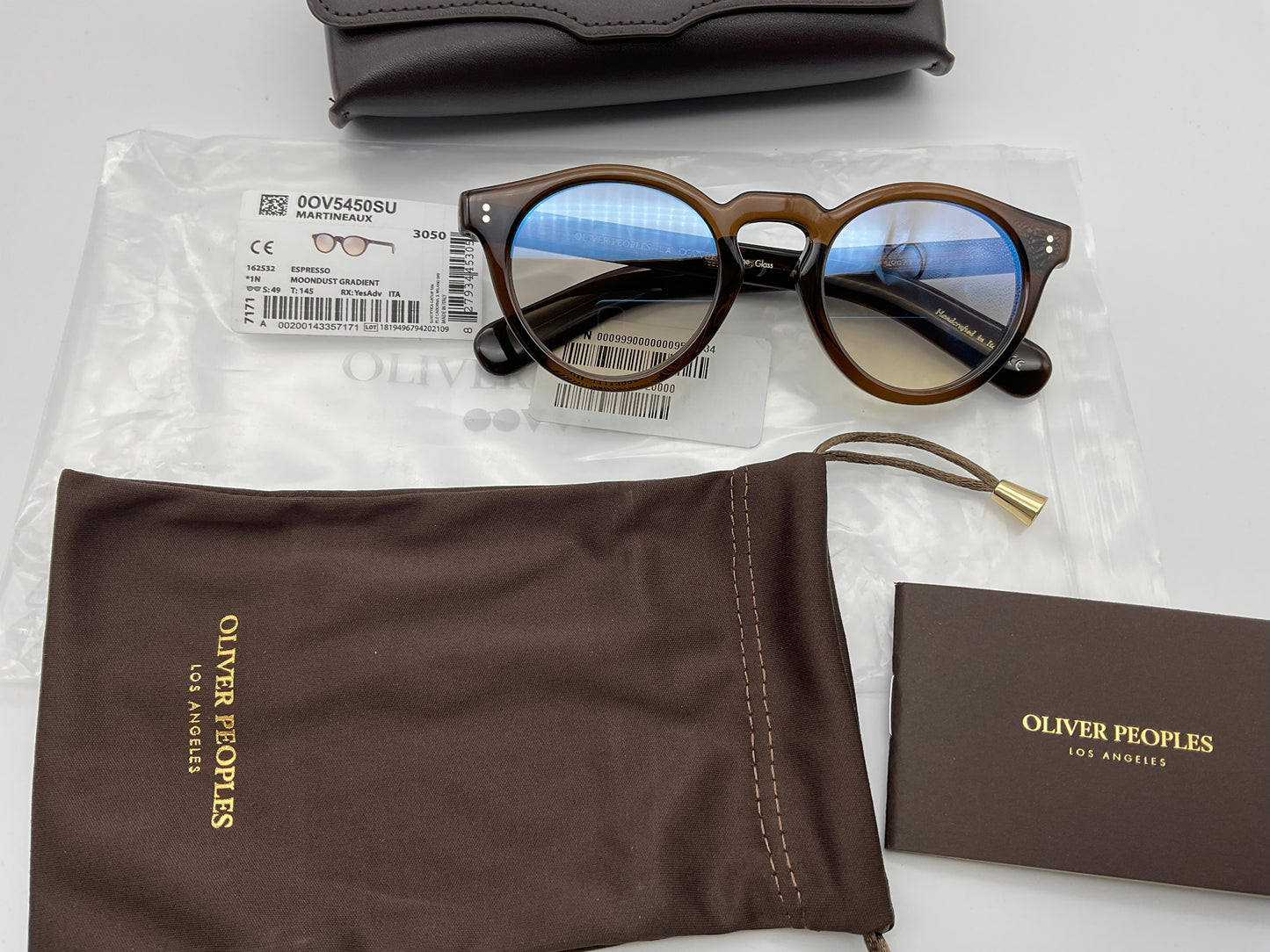 Oliver Peoples Martineaux OV5450s Espresso Moondust 49Mm Sunglasses – Shade  Review Store