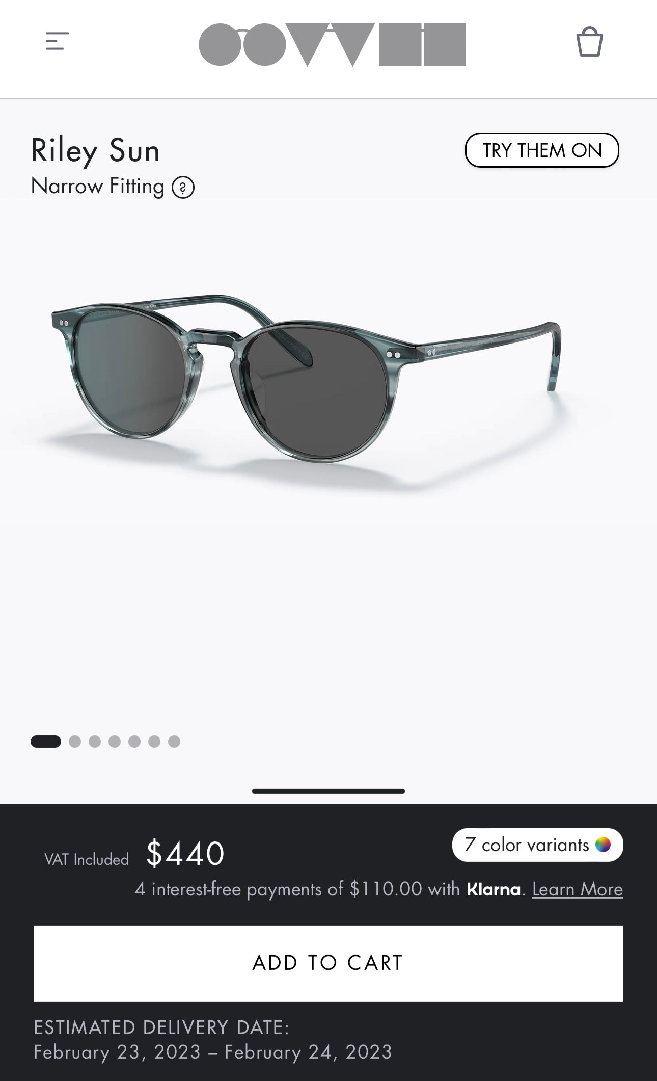 Oliver Peoples RILEY SUN Washed Lapis Carbon Gray OV5004SU 1704R5 Roun –  Shade Review Store