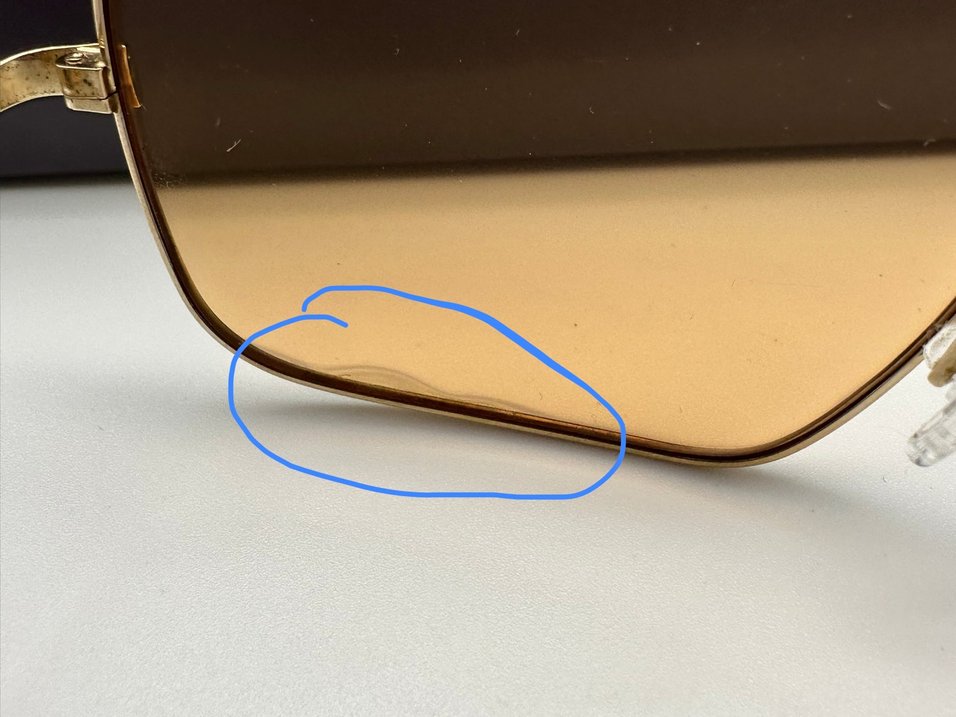 Oliver peoples Victory 55 Burn Notice Michael Weston Cognac Style Gold ...