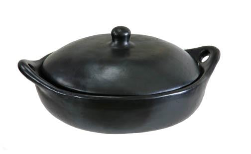 Black Clay, La Chamba Oval Casserole