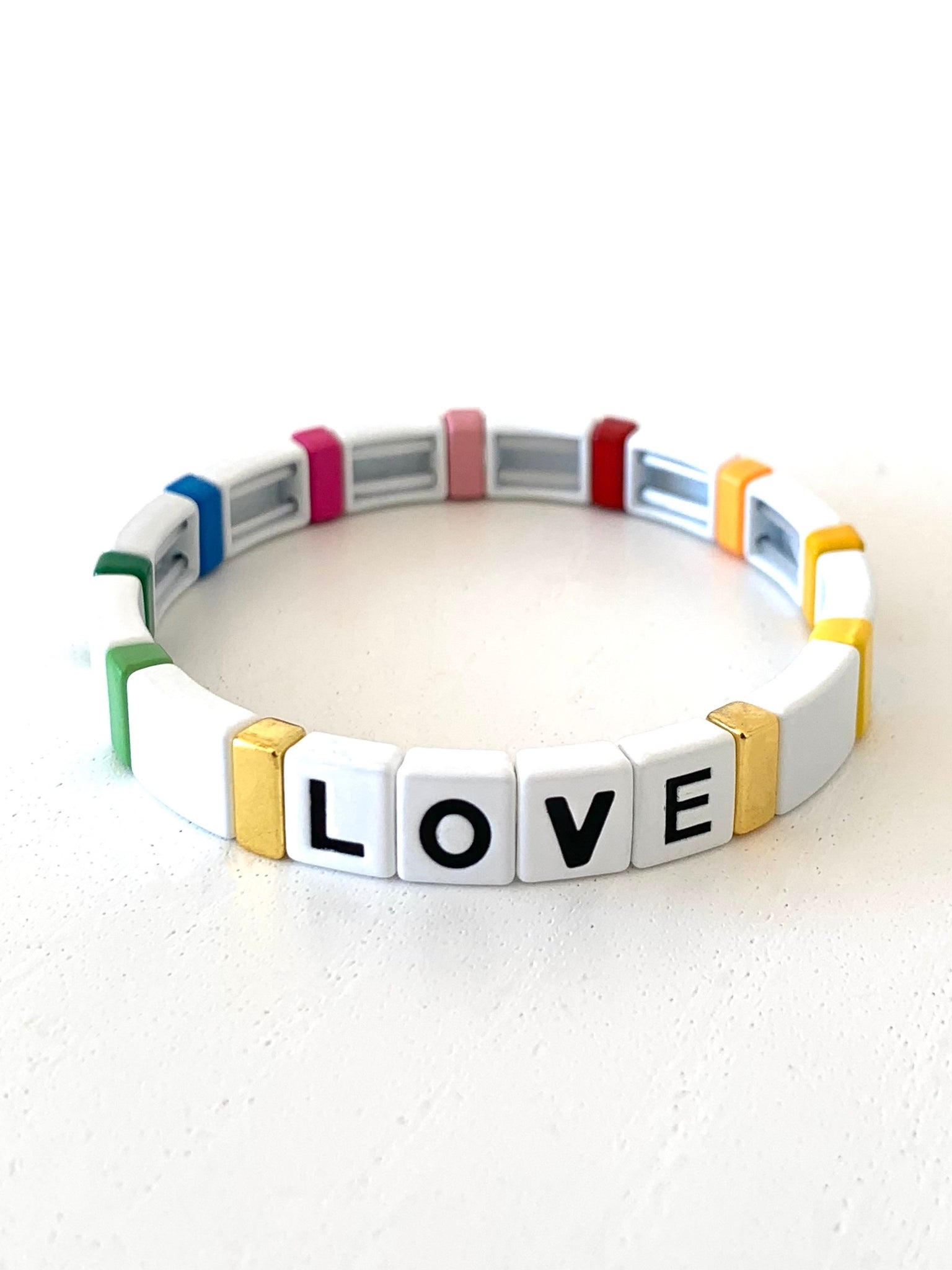 love tile bracelet