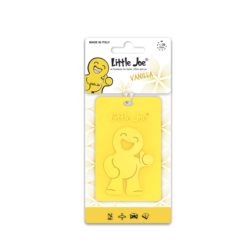Lufterfrischer Little Joe Paper Card Vanille, gelb kaufen bei JUMBO
