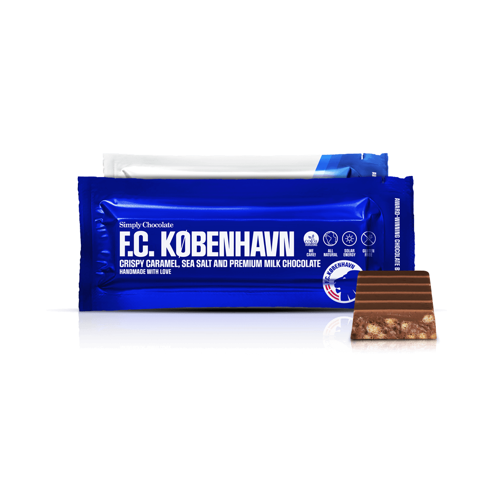 Billede af F.C. København 12-pack | 6 stk. chokoladebarer + 6 stk. proteinbarer