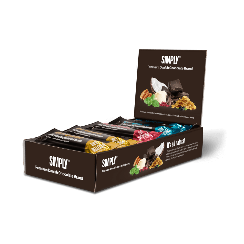 Protein mix 30-pack | Smagspakke med 3 forskellige proteinbarer